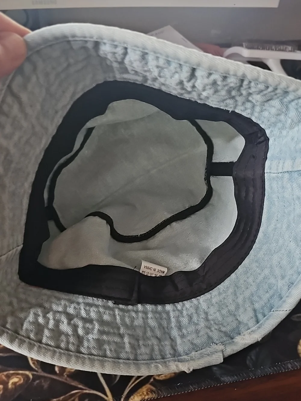 Bucket Hat - Light Blue Sun Hat